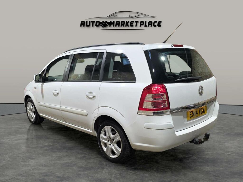 Vauxhall Zafira Exclusiv White #4