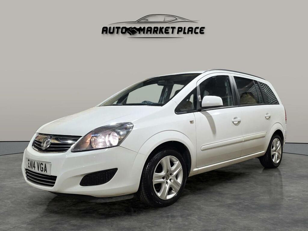 Vauxhall Zafira Exclusiv White #3