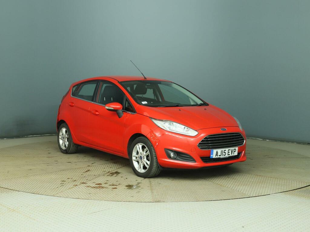 Ford Fiesta 1.0T Ecoboost Zetec Euro 6 Ss Red