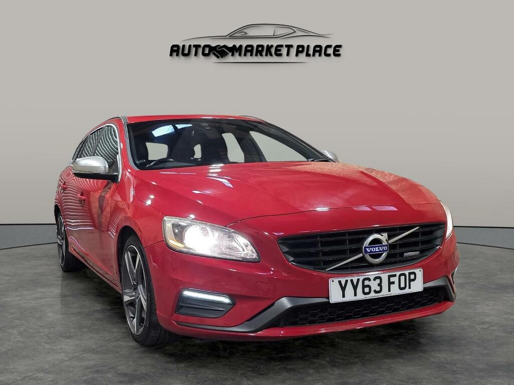 Volvo V60 2.0 D4 R-design Nav Euro 6 Ss Red #5