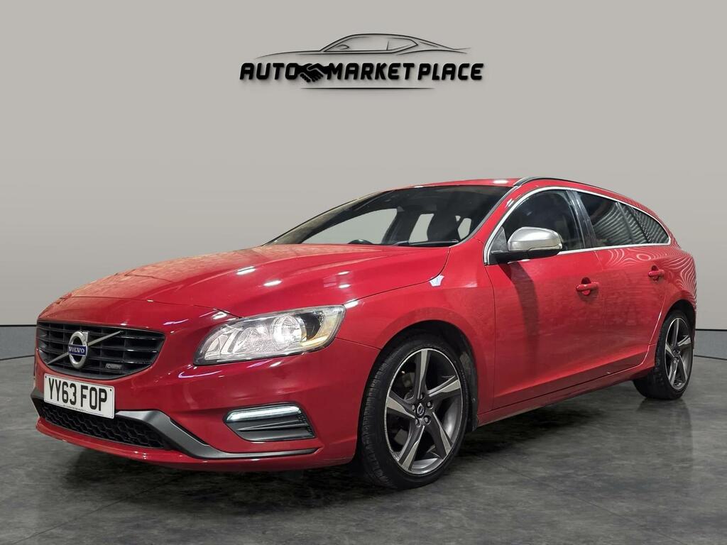 Volvo V60 2.0 D4 R-design Nav Euro 6 Ss Red #6