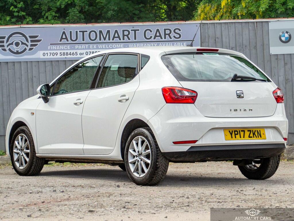 Seat Ibiza Hatchback 1.2 Tsi Se Euro 6 201717 YP17ZKN White #4