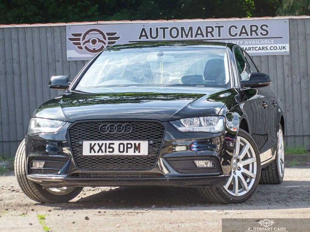Audi A4 Saloon 2.0 Tdi Se Technik Quattro Euro 5 Ss Black #2