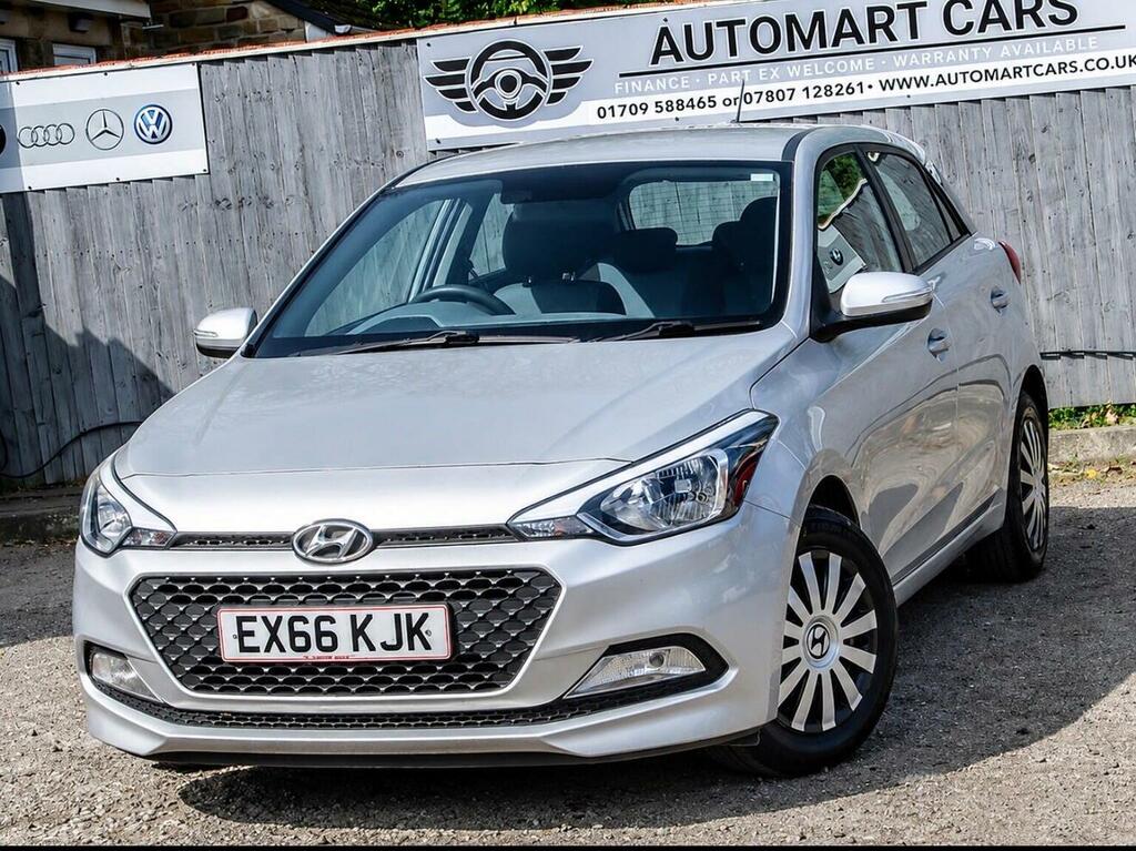 Hyundai I20 Hatchback 1.2 S Air Euro 6 201666 EX66KJK Grey #3
