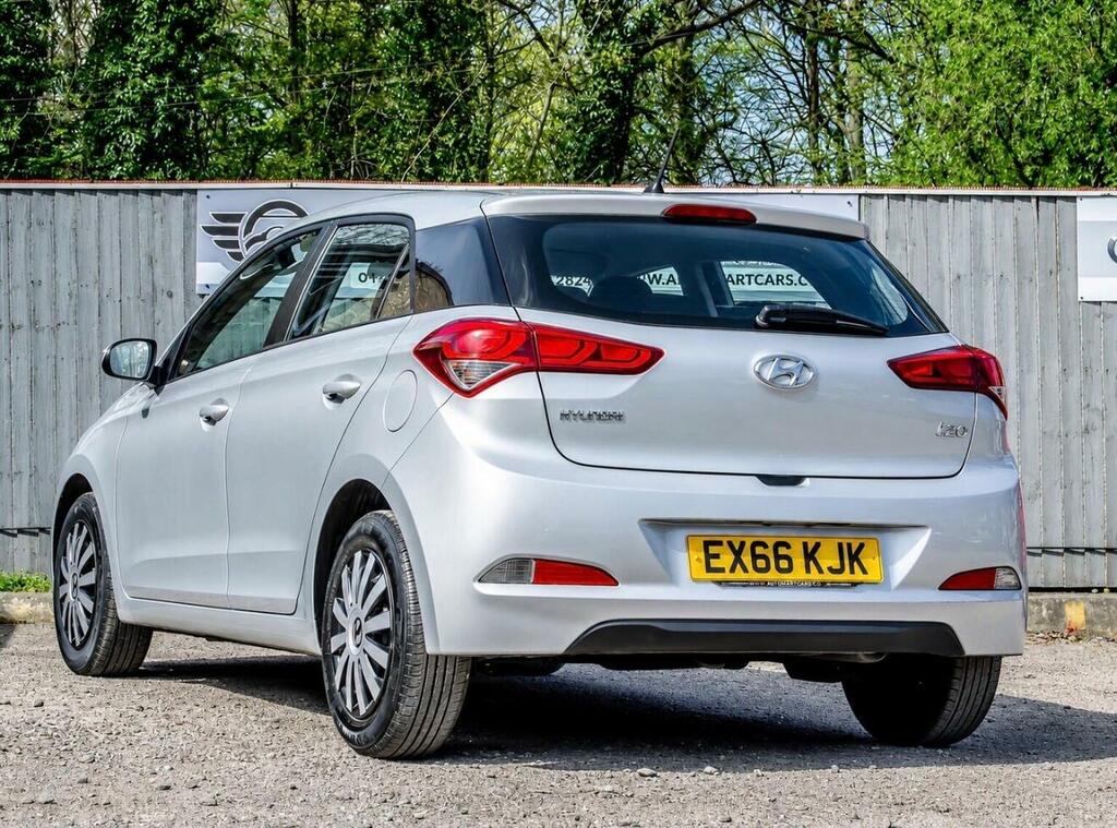 Hyundai I20 Hatchback 1.2 S Air Euro 6 201666 EX66KJK Grey #6