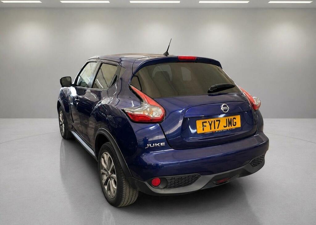 Nissan Juke Suv 1.6 Tekna Xtron Euro 6 201717 FY17JWG Blue #3