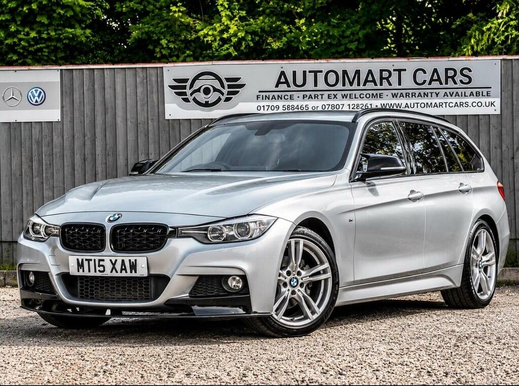 BMW 3 Series 2.0 320D M Sport Touring Euro 5 Ss Silver