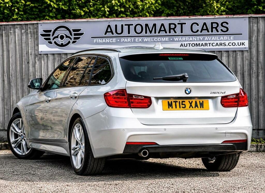 BMW 3 Series 2.0 320D M Sport Touring Euro 5 Ss Silver #3