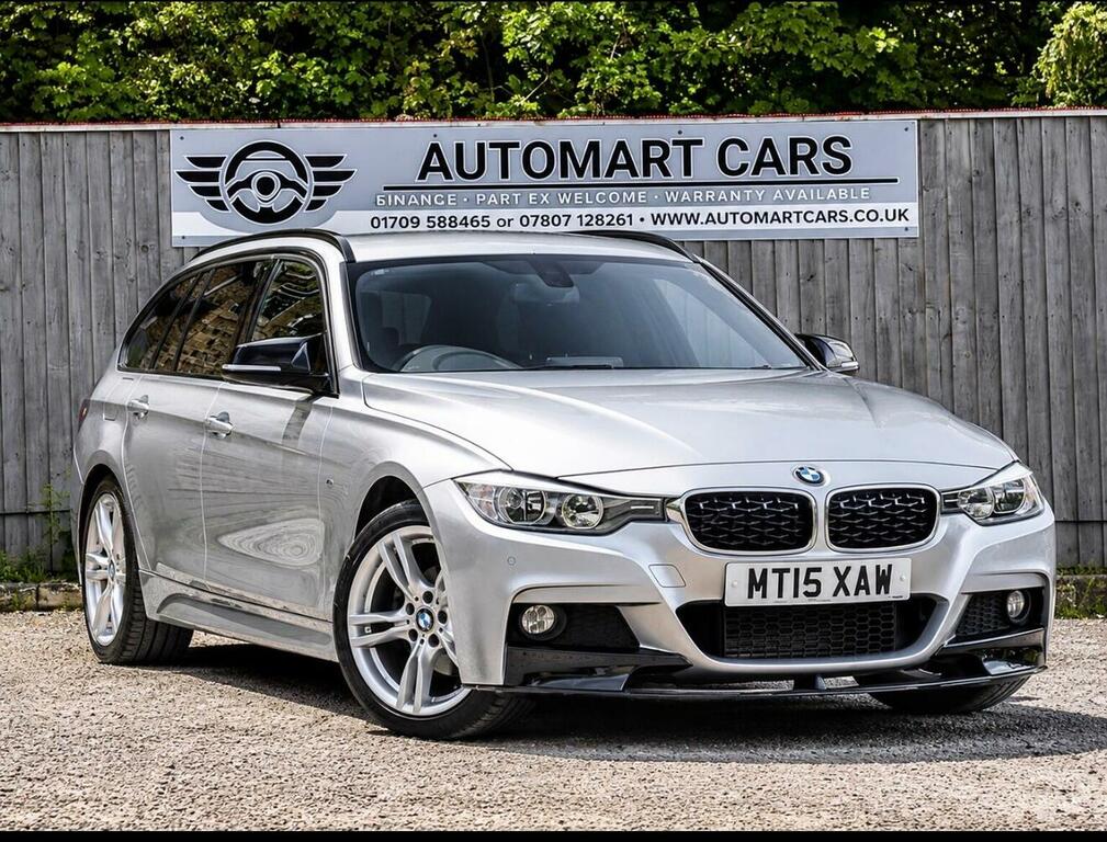 BMW 3 Series 2.0 320D M Sport Touring Euro 5 Ss Silver #2