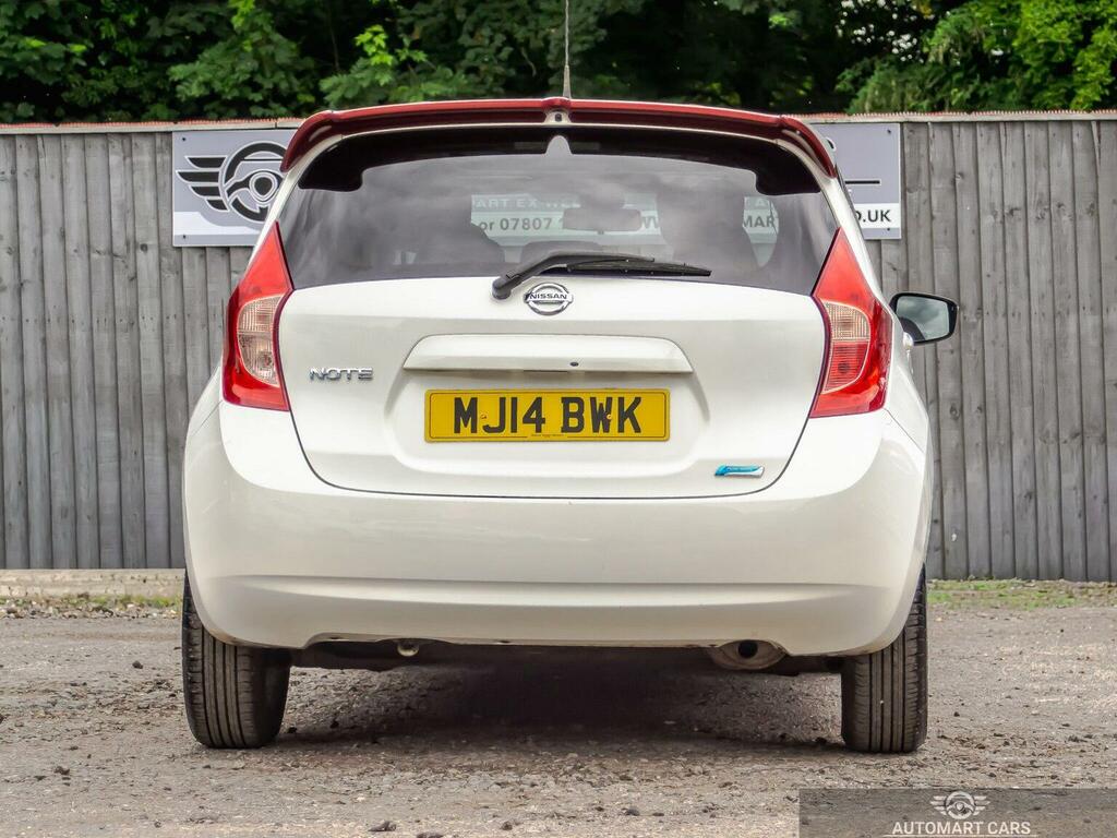 Nissan Note 1.2 12V Acenta Premium Euro 5 Ss White #6