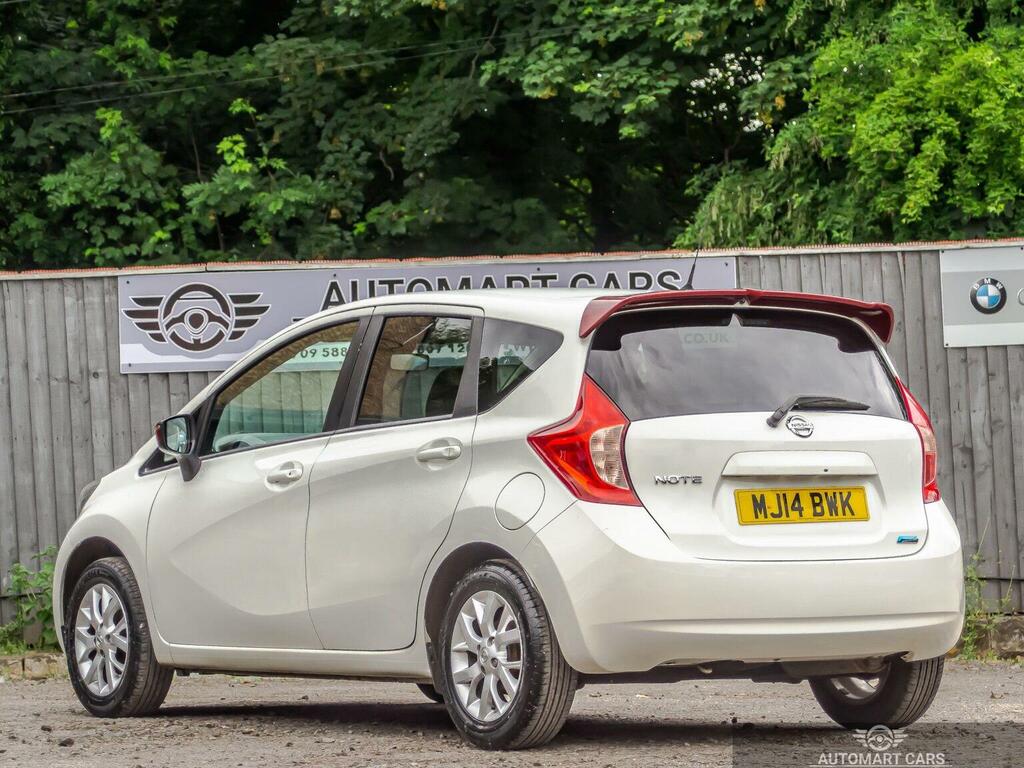 Nissan Note 1.2 12V Acenta Premium Euro 5 Ss White #4