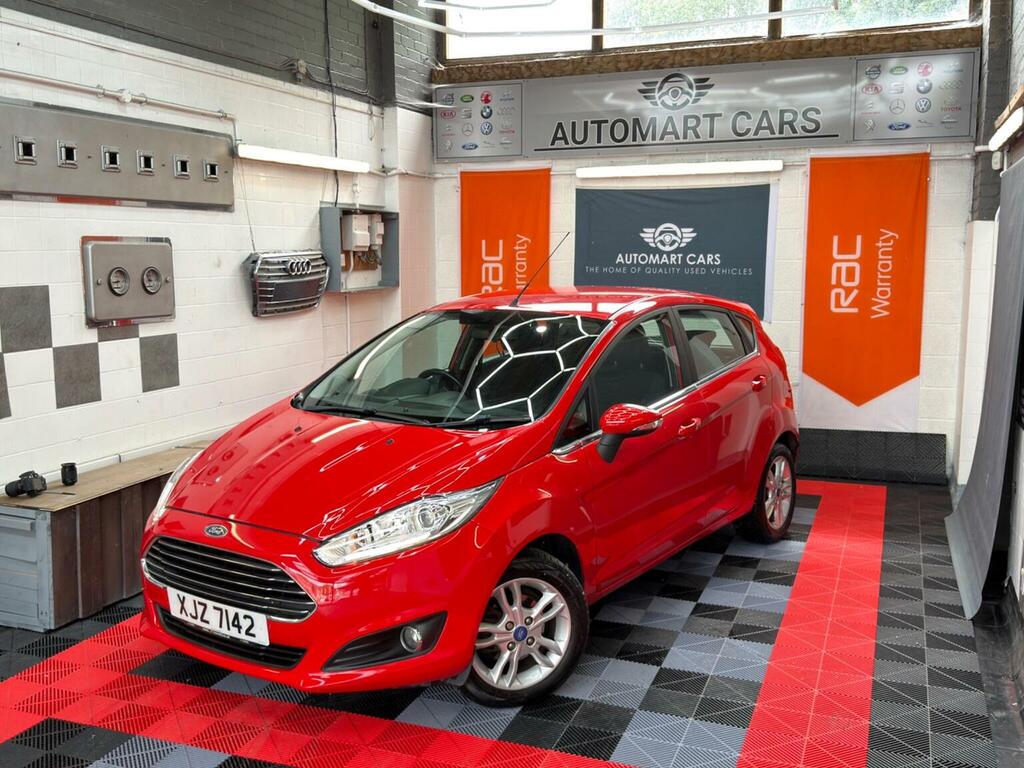 Ford Fiesta 1.25 Zetec Euro 6 Red #5