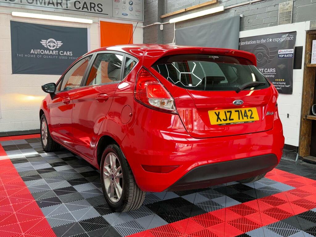 Ford Fiesta 1.25 Zetec Euro 6 Red #4