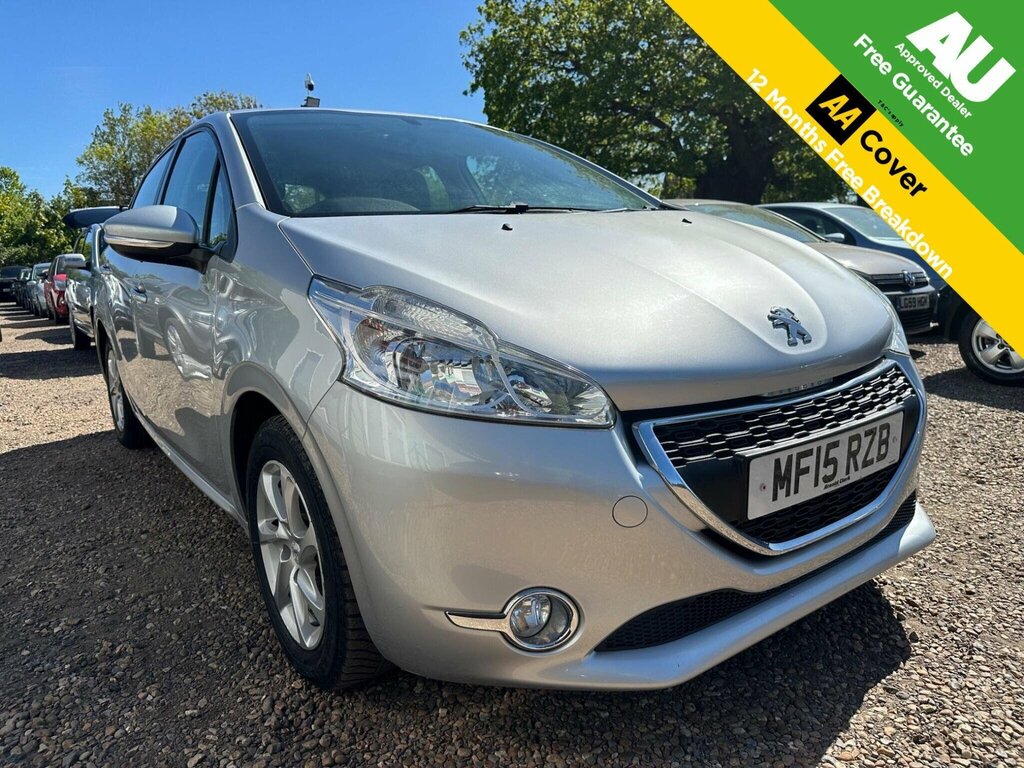 Peugeot 208 1.2 Vti Puretech Active Euro 6 Silver
