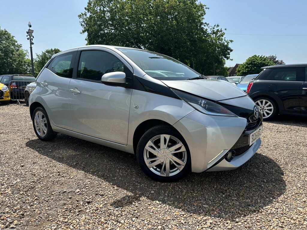 Toyota Aygo 1.0 Vvt-i X-pression X-wave Euro 5 Euro 5 Silver #4