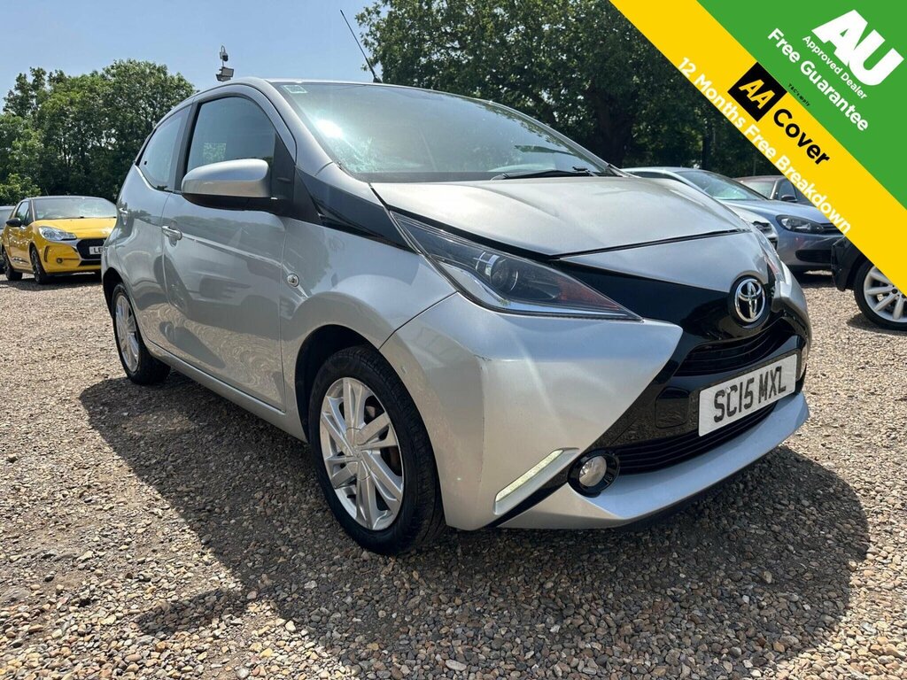 Toyota Aygo 1.0 Vvt-i X-pression X-wave Euro 5 Euro 5 Silver