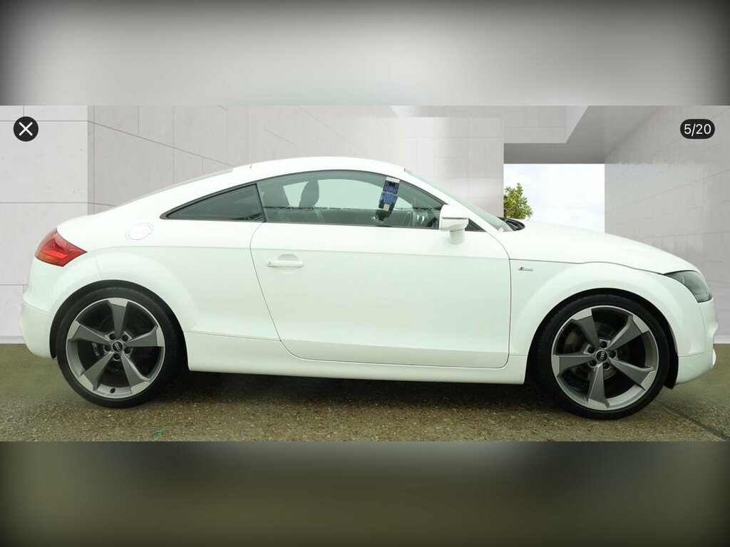 Audi TT 2.0 Tfsi S Line S Tronic Euro 4 White #4