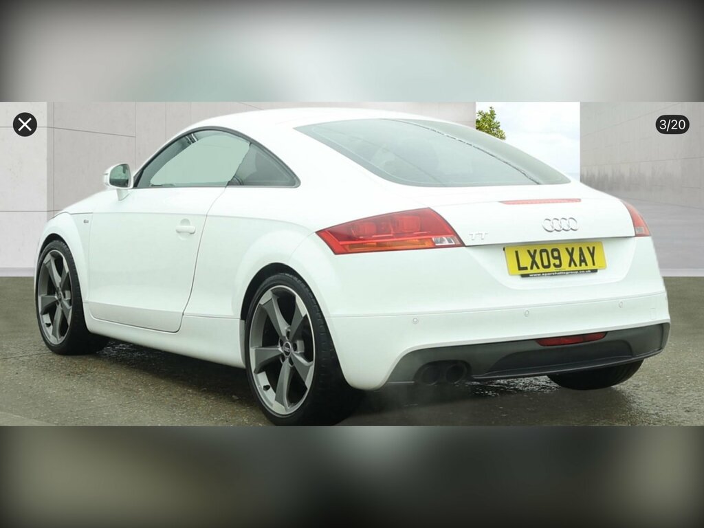 Audi TT 2.0 Tfsi S Line S Tronic Euro 4 White #2