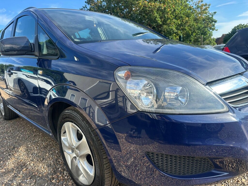 Vauxhall Zafira 1.6 16V Exclusiv Euro 5 Blue #5