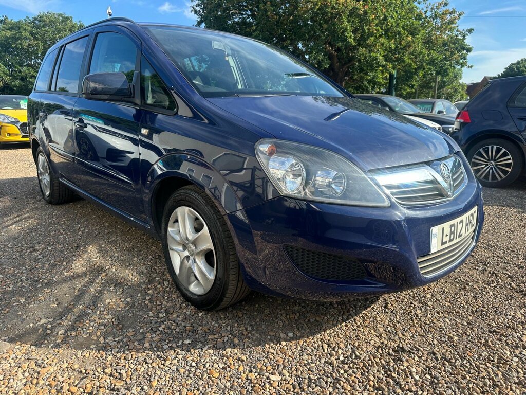 Vauxhall Zafira 1.6 16V Exclusiv Euro 5 Blue