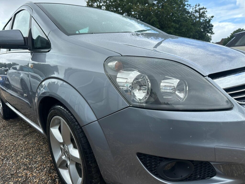 Vauxhall Zafira 1.8 16V Sri Euro 5 Silver #5