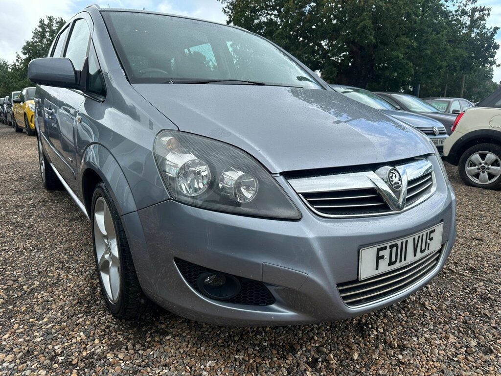 Vauxhall Zafira 1.8 16V Sri Euro 5 Silver #4