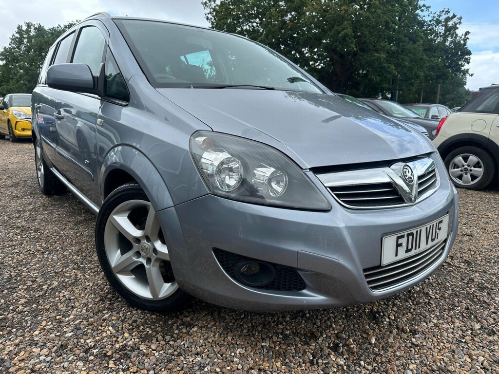 Vauxhall Zafira 1.8 16V Sri Euro 5 Silver #6