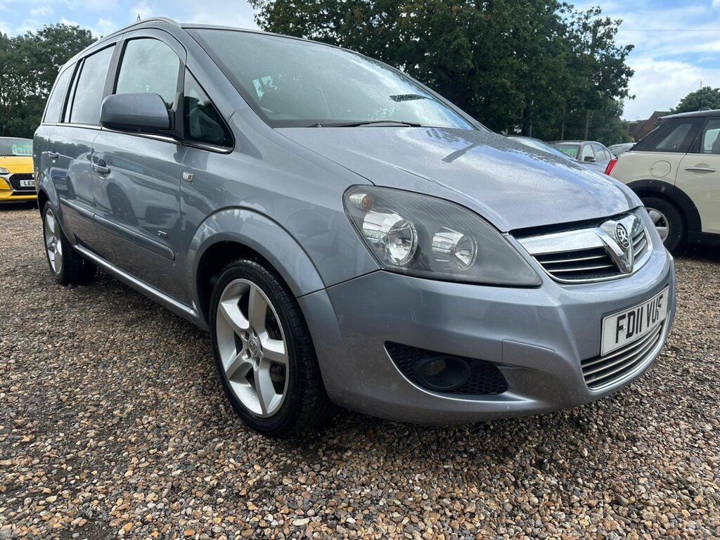 Vauxhall Zafira 1.8 16V Sri Euro 5 Silver