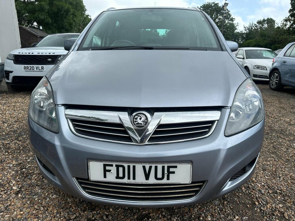 Vauxhall Zafira 1.8 16V Sri Euro 5 Silver #2