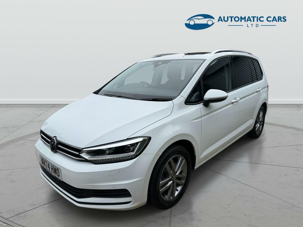 Volkswagen Touran Match Tsi Dsg WN74HWO White #3