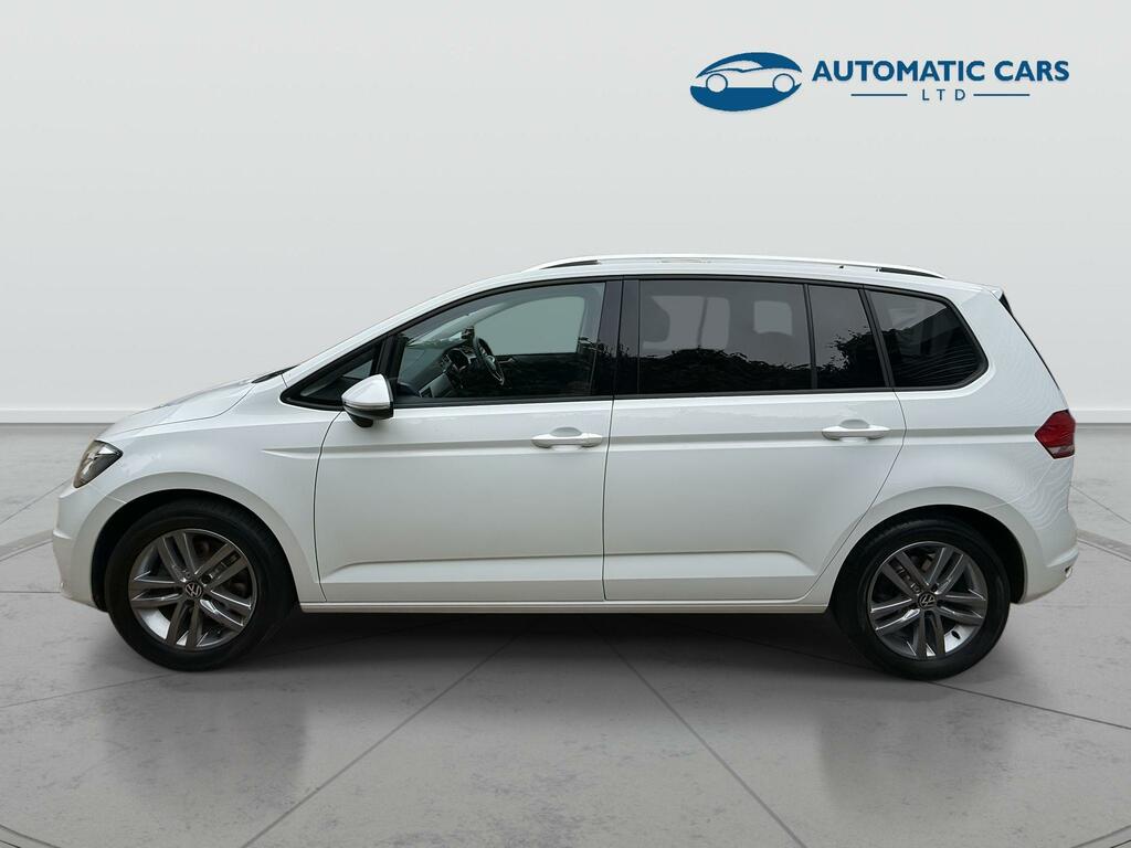 Volkswagen Touran Match Tsi Dsg WN74HWO White #5