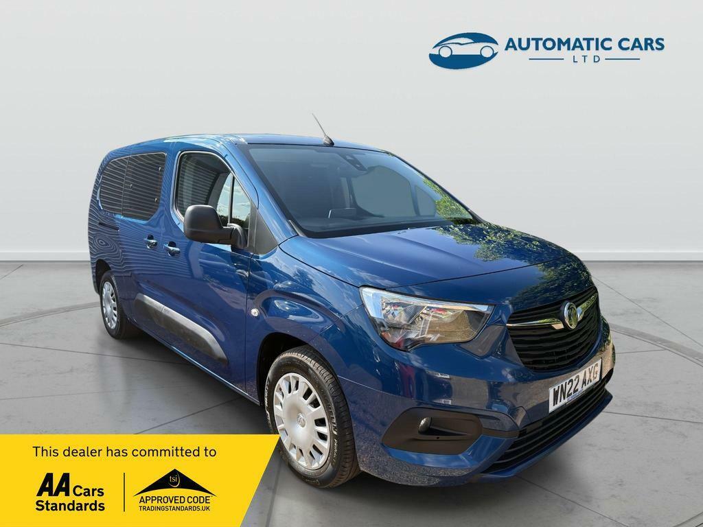 Vauxhall Combo Life Edition XL Ss Wheel Chair Adapted 2 Seater WN22AXG Blue #5