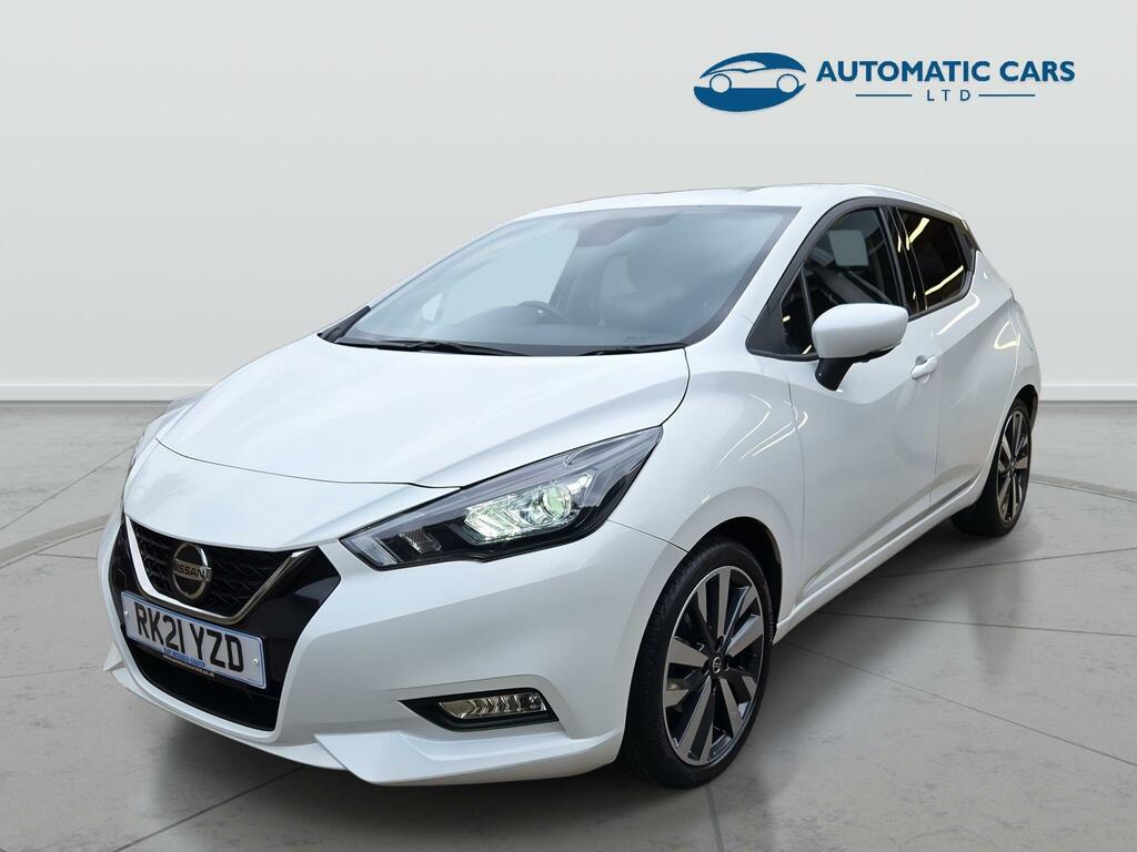 Nissan Micra Ig-t Tekna Xtronic White #3