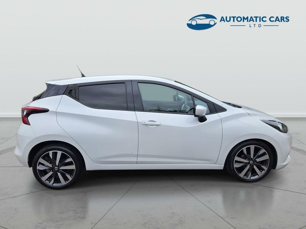 Nissan Micra Ig-t Tekna Xtronic White #6