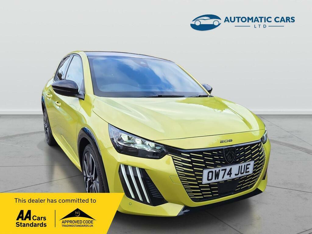 Peugeot 208 Gt OW74JUE Yellow