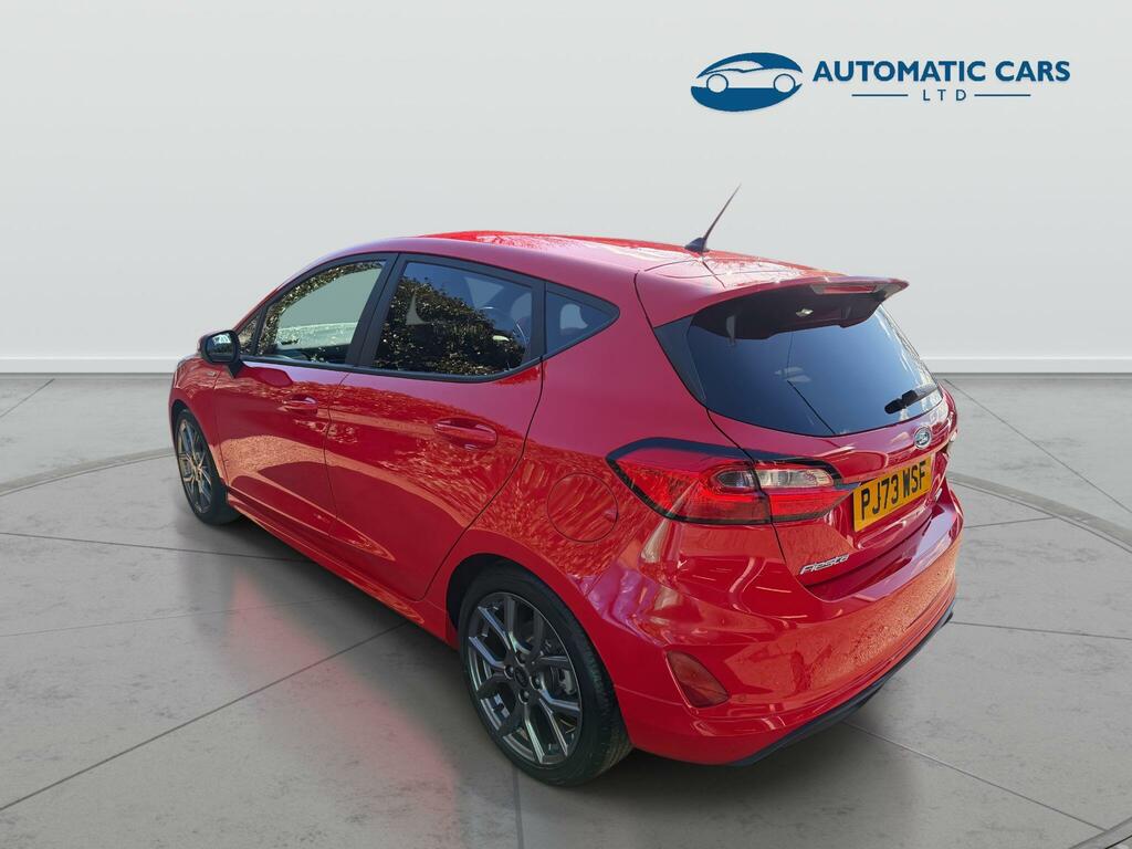 Ford Fiesta St-line Mhev PJ73WSF Red #4