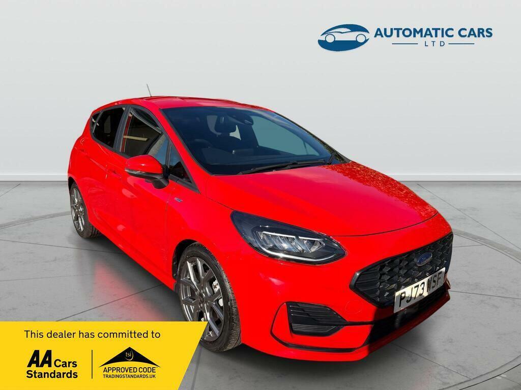 Ford Fiesta St-line Mhev Red