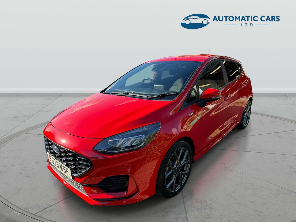 Ford Fiesta St-line Mhev PJ73WSF Red #3