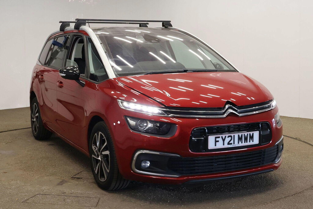 Citroen Grand C4 SpaceTourer Puretech Shine Ss Eat8 Red #2