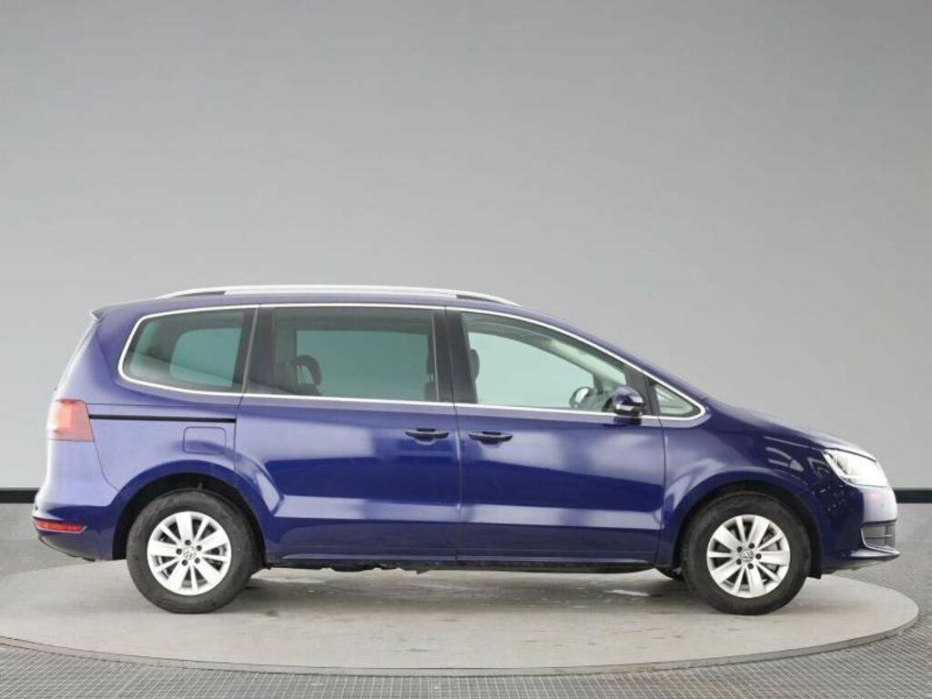 Volkswagen Sharan Se Navigation Tsi Dsg Blue #2