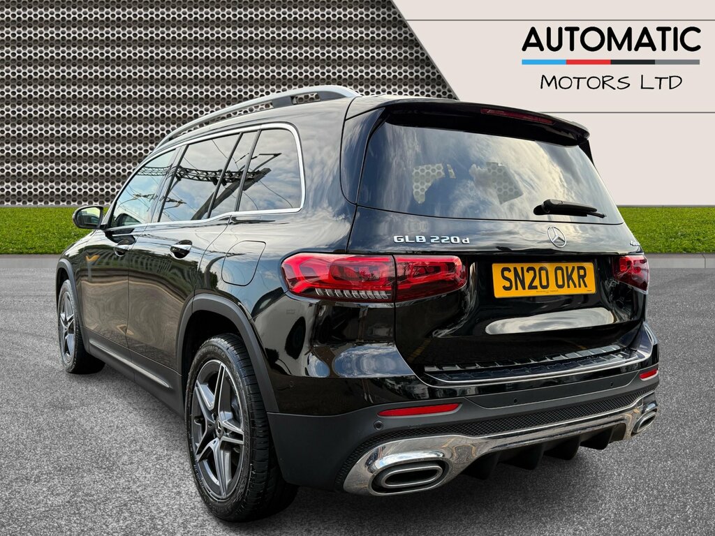 Mercedes-Benz GLB Class 2.0 Glb220d Amg Line Premium Suv 8G-d SN20OKR Black #2
