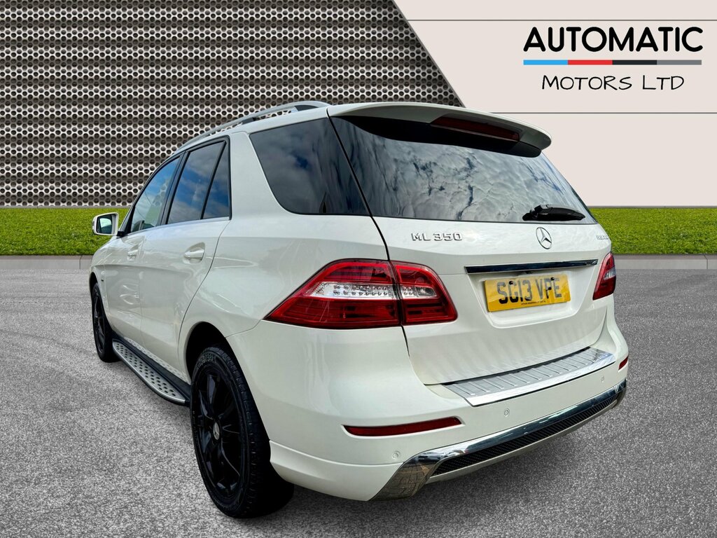 Mercedes-Benz M Class 3.0 Ml350 V6 Bluetec Sport Suv G-tronic SG13VPE White #2