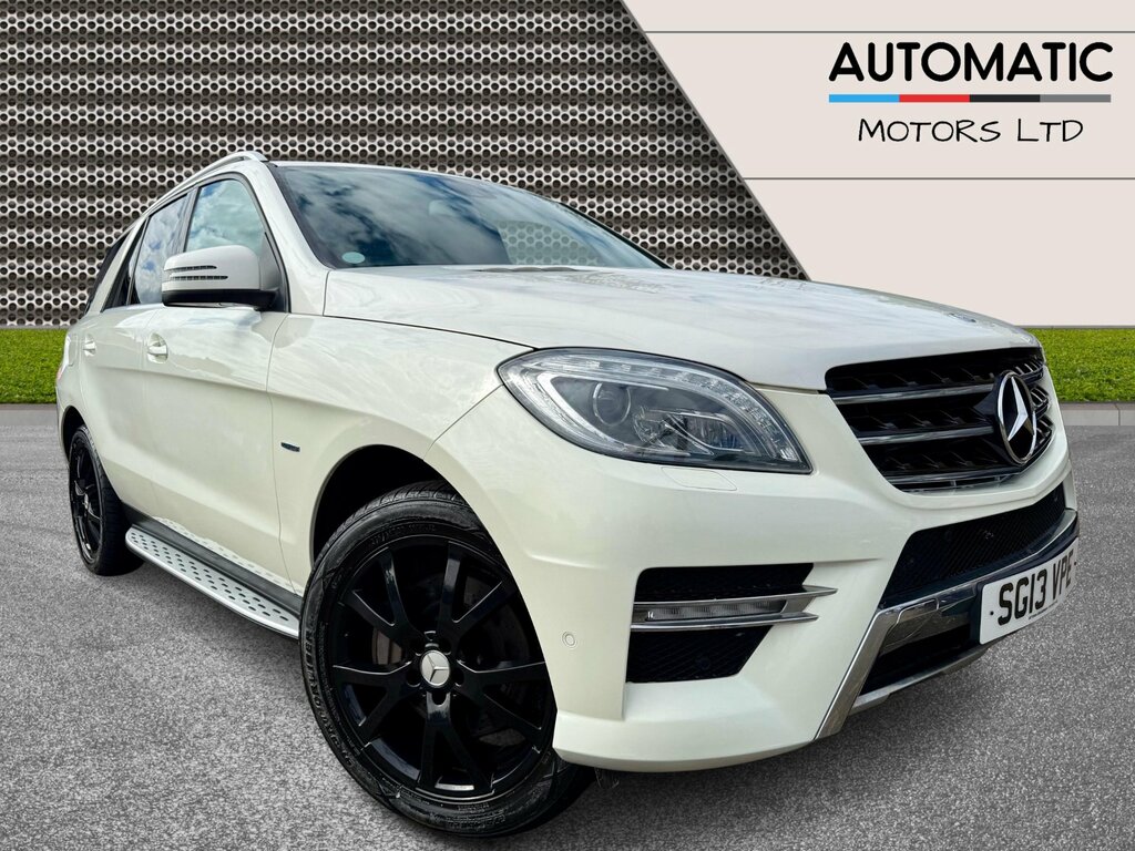 Mercedes-Benz M Class 3.0 Ml350 V6 Bluetec Sport Suv G-tronic White