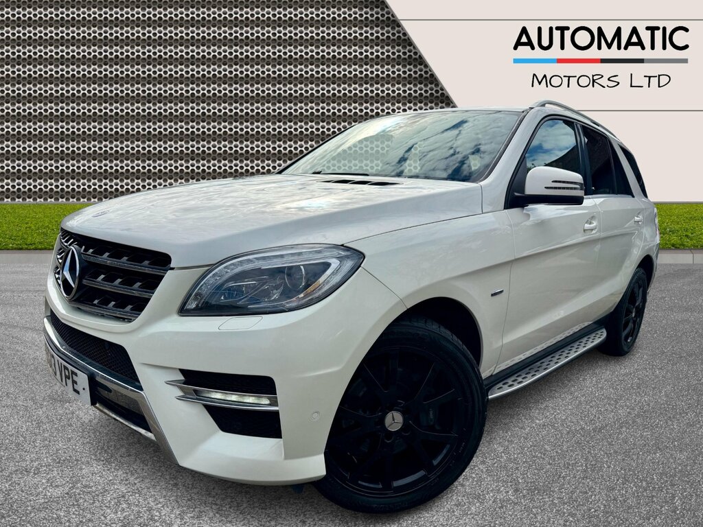 Mercedes-Benz M Class 3.0 Ml350 V6 Bluetec Sport Suv G-tronic SG13VPE White #4
