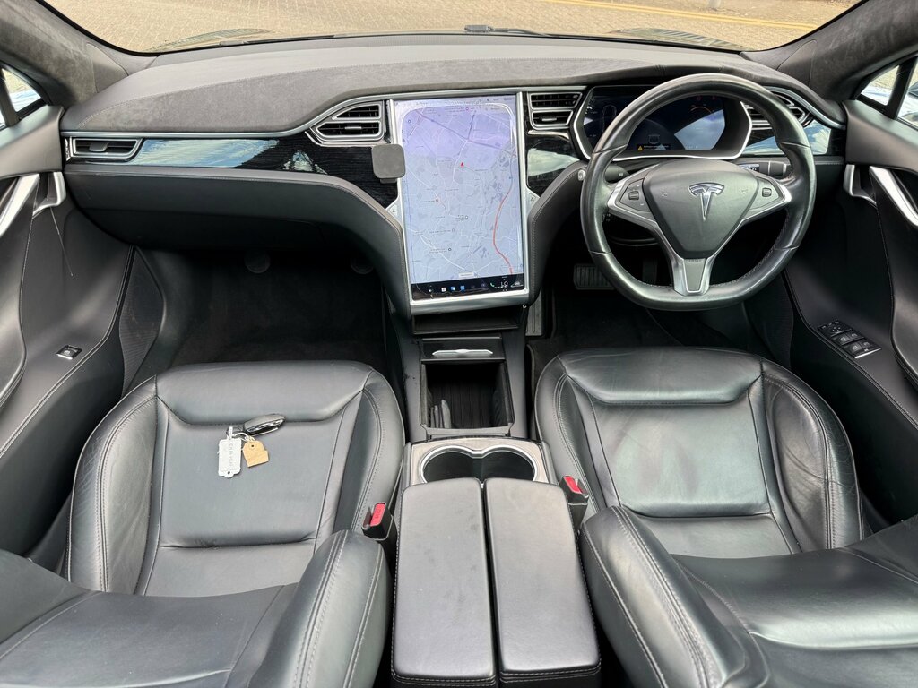 Tesla Model S 90D Dual Motor Hatchback 4Wd Silver #3