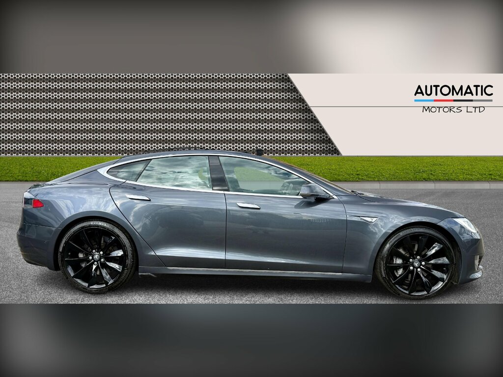 Tesla Model S 90D Dual Motor Hatchback 4Wd Silver #6