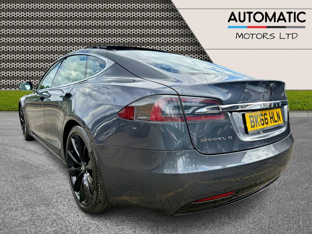 Tesla Model S 90D Dual Motor Hatchback 4Wd Silver #2