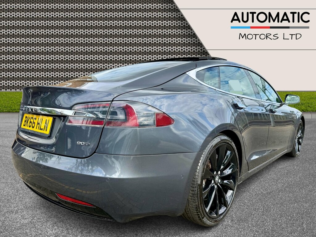 Tesla Model S 90D Dual Motor Hatchback 4Wd Silver #5