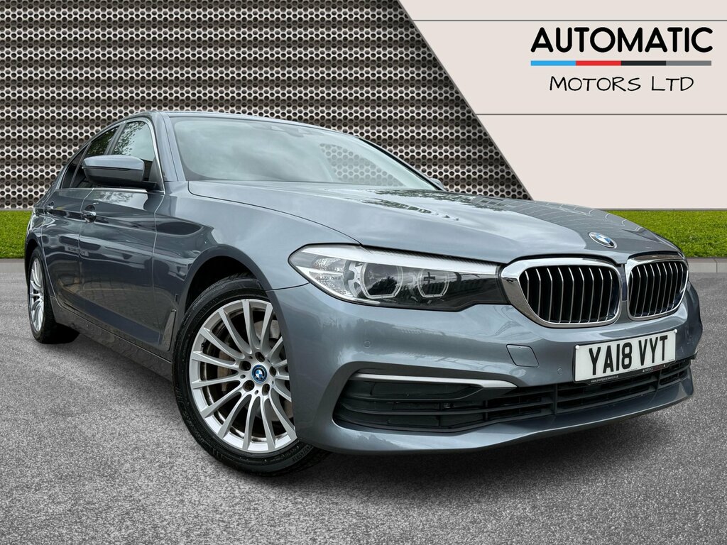 BMW 5 Series 2.0 530E 9.2Kwh Se Saloon Plug-in Hybri Blue