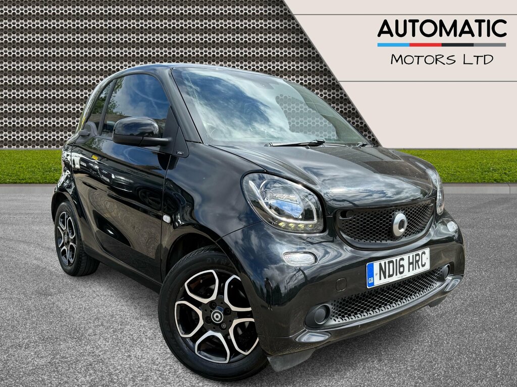 Smart Fortwo Coupe 1.0 Prime Coupe Twinamic Euro 6 Ss Black